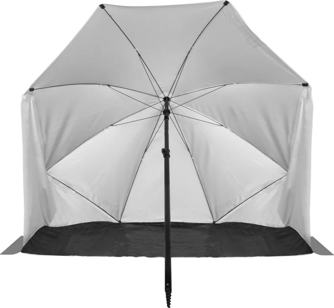 Virtufit Strandparasol Premium 160x180cm - Grijs
