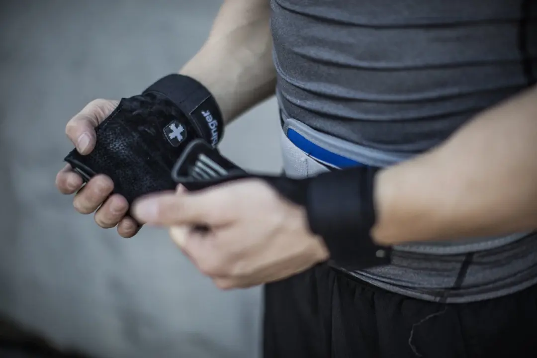 Harbinger Pro Lifting Grip - Lifting Straps Zwart S/M