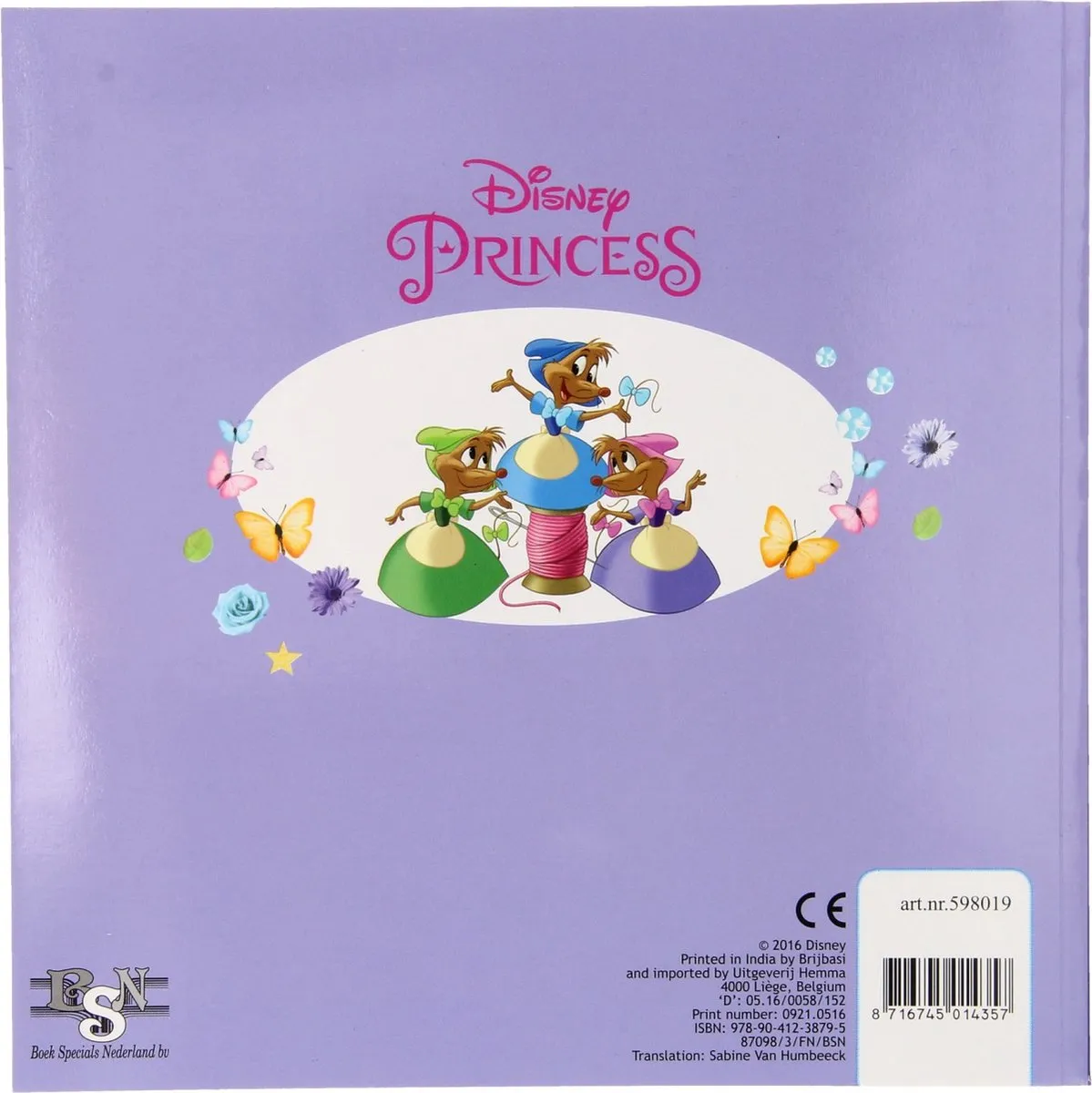 Disney Prinses Mandala Kleurboek - Rose
