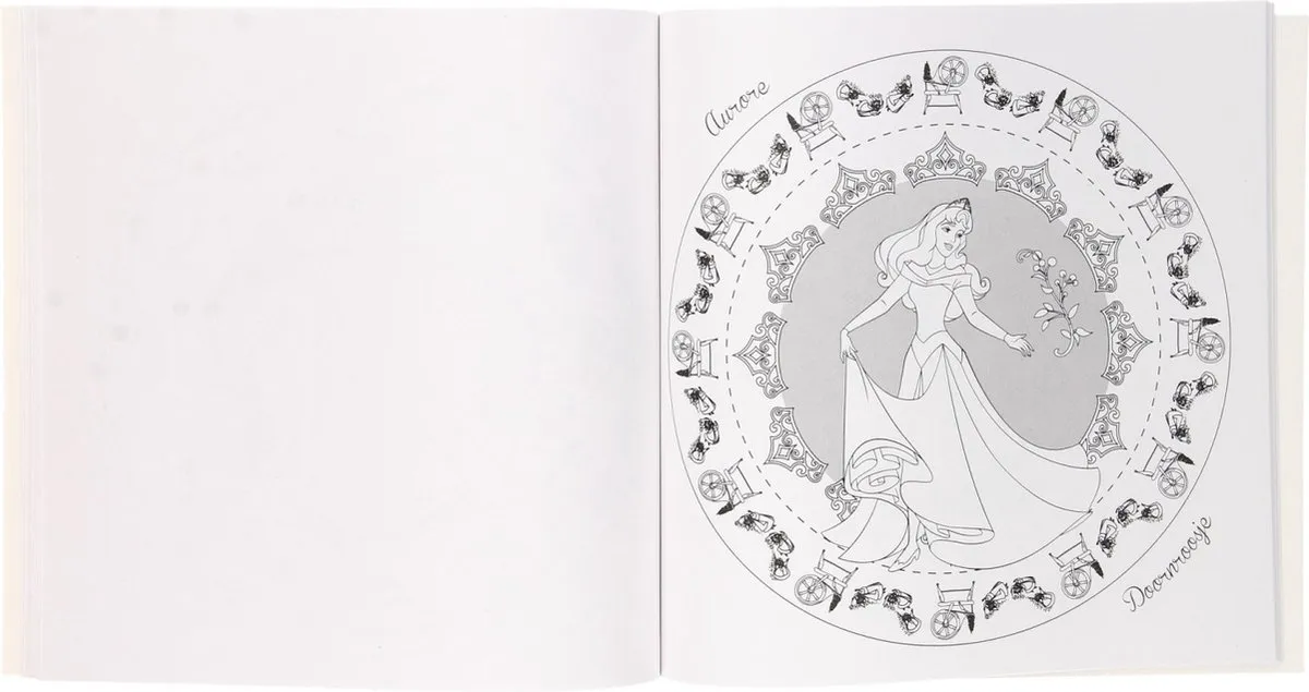 Disney Prinses Mandala Kleurboek - Rose