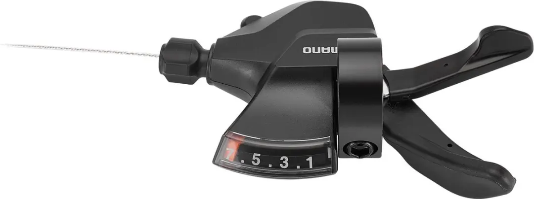 Shimano SL-M315 7-speed Schakelpook - Zwart
