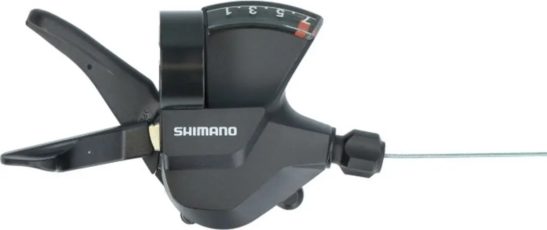 Shimano SL-M315 7-speed Schakelpook - Zwart