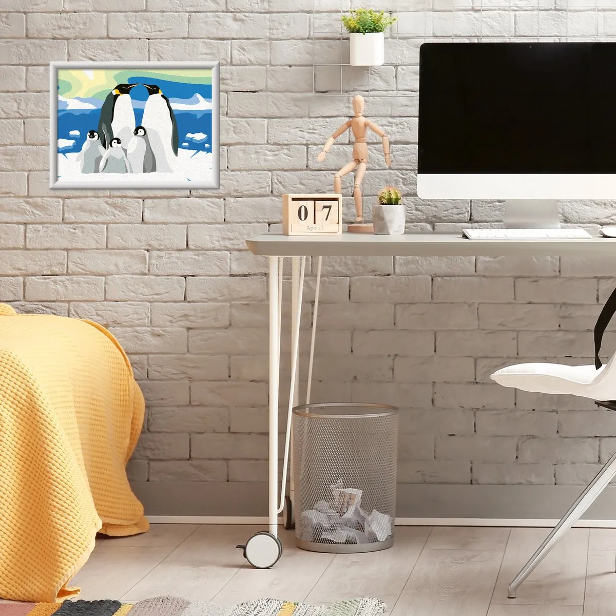 Ravensburger CreArt Junior Pinguïn Familie - Meerkleurig