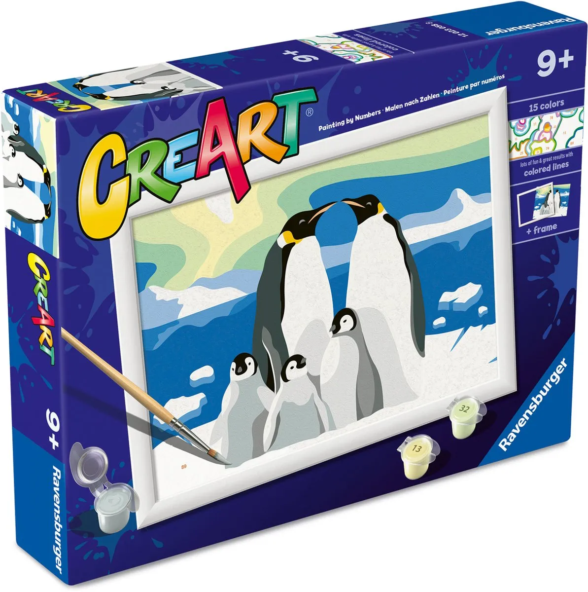 Ravensburger CreArt Junior Pinguïn Familie