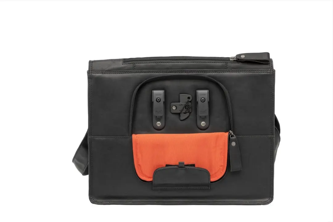 New Looxs Fellini Laptoptas Fietstas 15" - 18L - Zwart - afbeelding 2 van 6