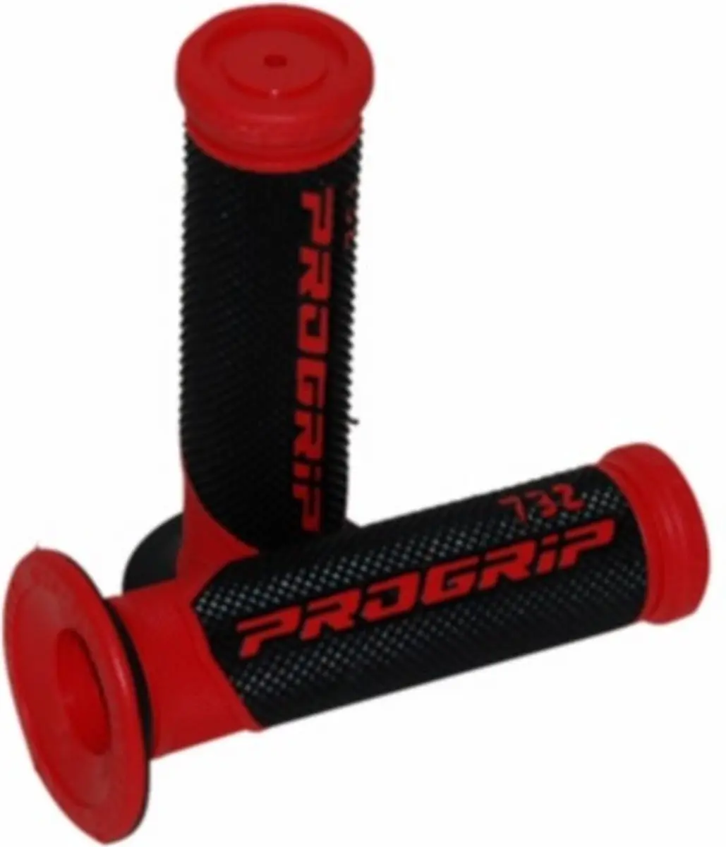 Progrip Handvatset scooter zwart/rood 732