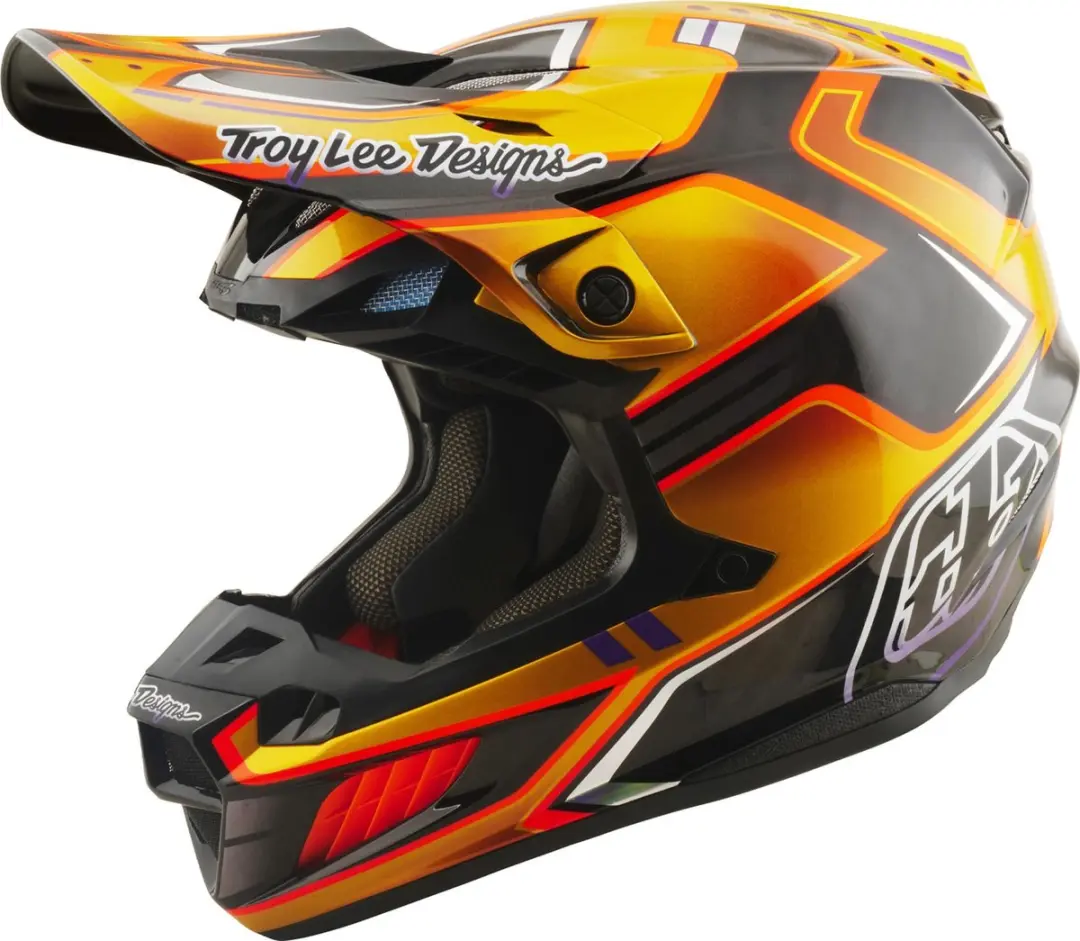Troy Lee Designs SE5 Carbon MIPS Crest Motocrosshelm