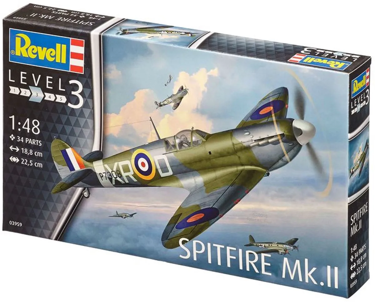 Revell 03959 Spitfire Mk.II Modelbouwpakket - 1:48 - Multi