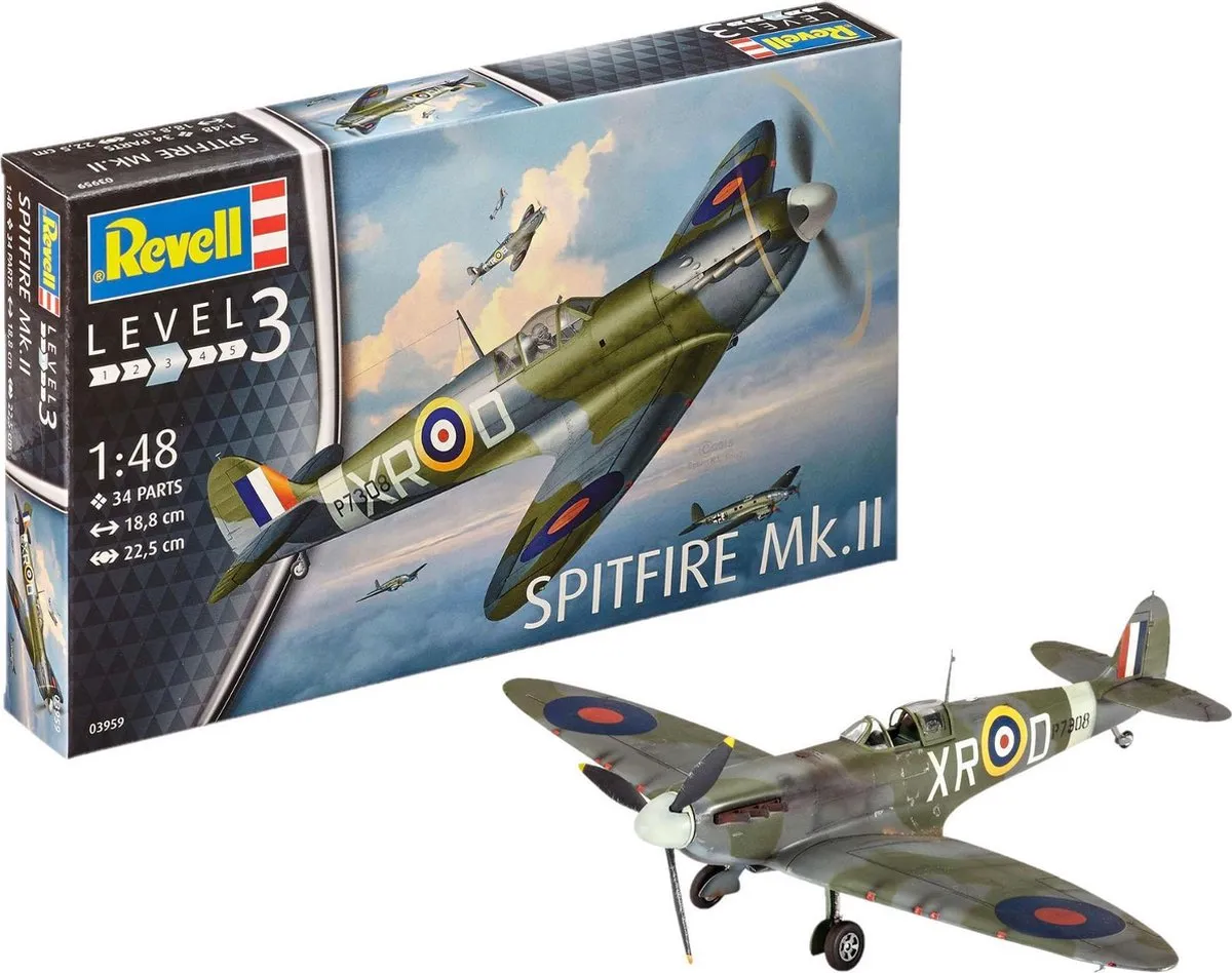 Revell 03959 Spitfire Mk.II Modelbouwpakket