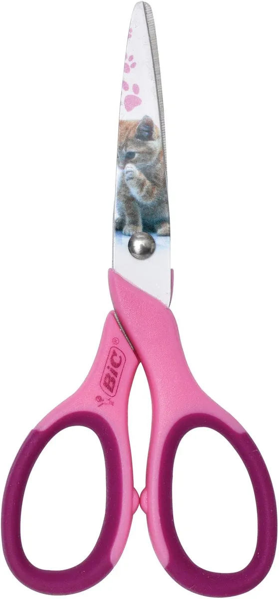 Bic Kinderschaar 13cm - Blauw/ Groen