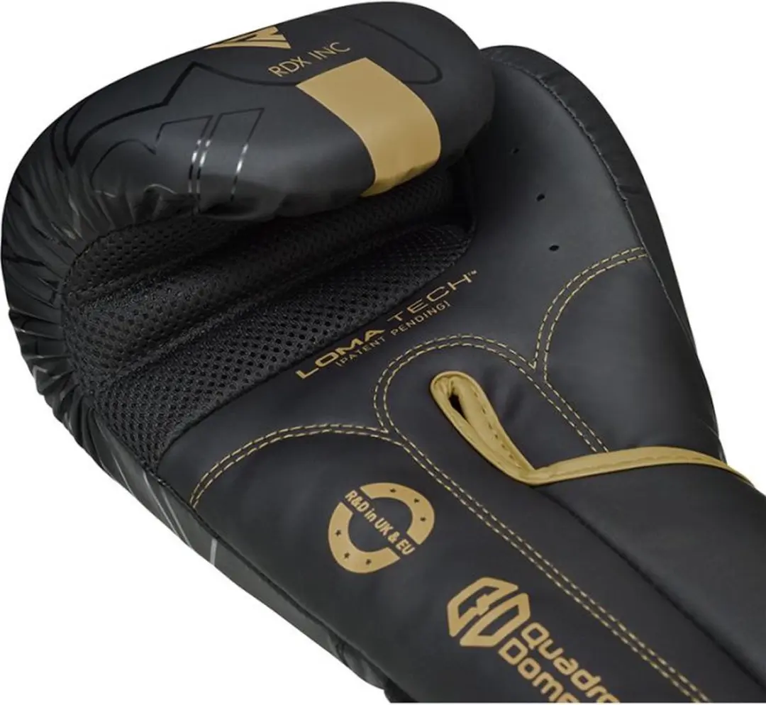 RDX Sports F6 Kara Bokshandschoenen 14 oz - Goud - afbeelding 5 van 6