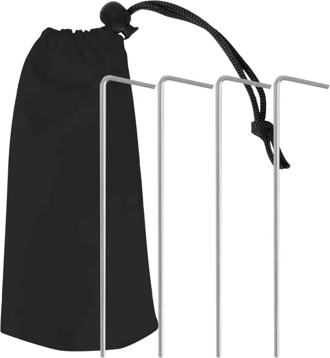 VirtuFit Strandparasol 160x180cm - Windscherm - Zwart
