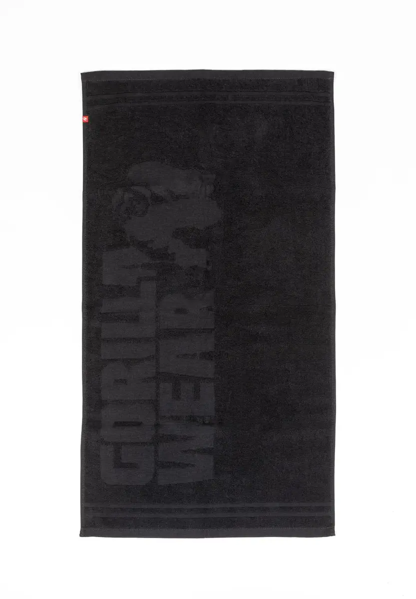 Gorilla Wear Handdoek - Zwart Large - afbeelding 6 van 6