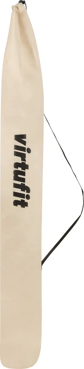 Virtufit Strandparasol Premium 160x180cm - Beige - afbeelding 4 van 6