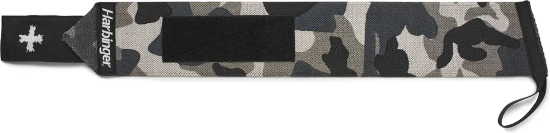 Harbinger Red Line Wrist Wraps - 2 Stuks - Grijs Camouflage