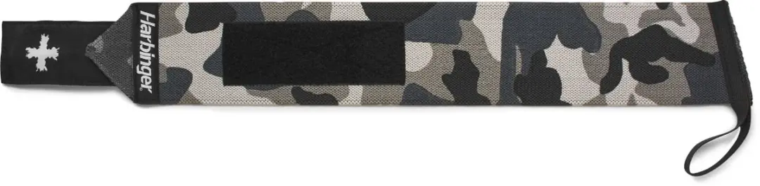 Harbinger Red Line Wrist Wraps - 2 Stuks - Grijs Camouflage