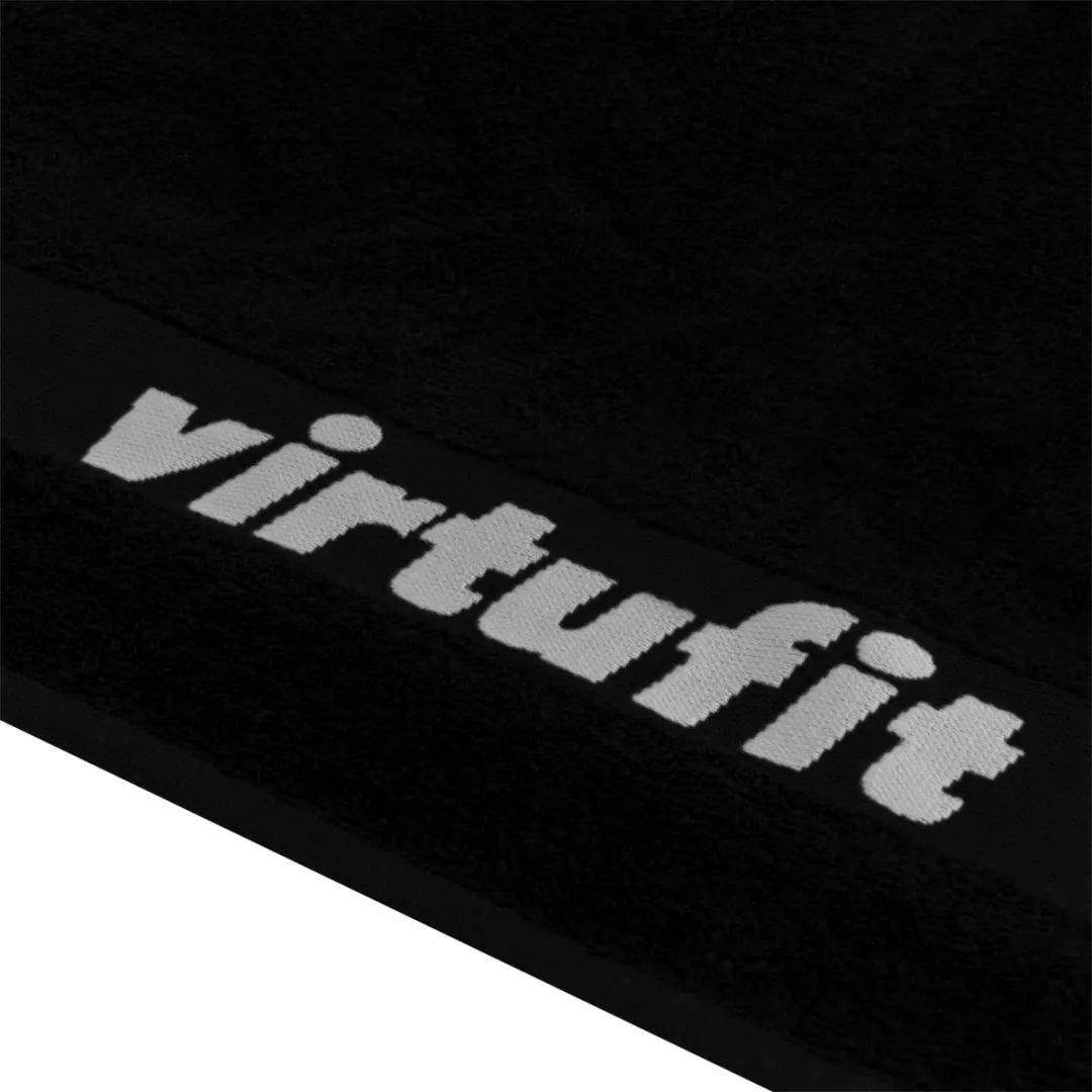 Virtufit Handdoek 100x50cm - Zwart - afbeelding 6 van 6