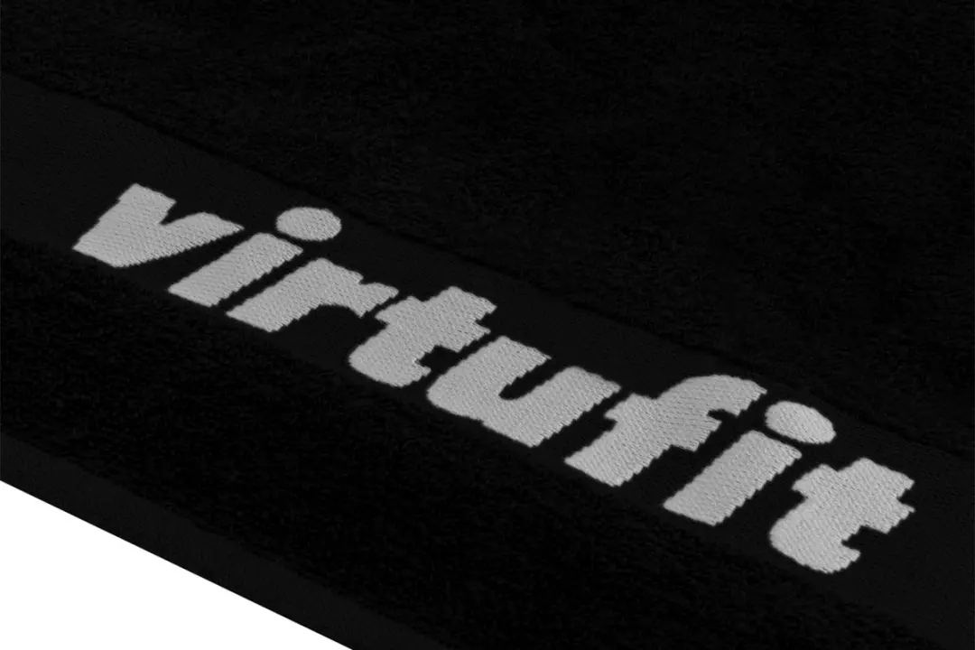 Virtufit Handdoek 100x50cm - Zwart