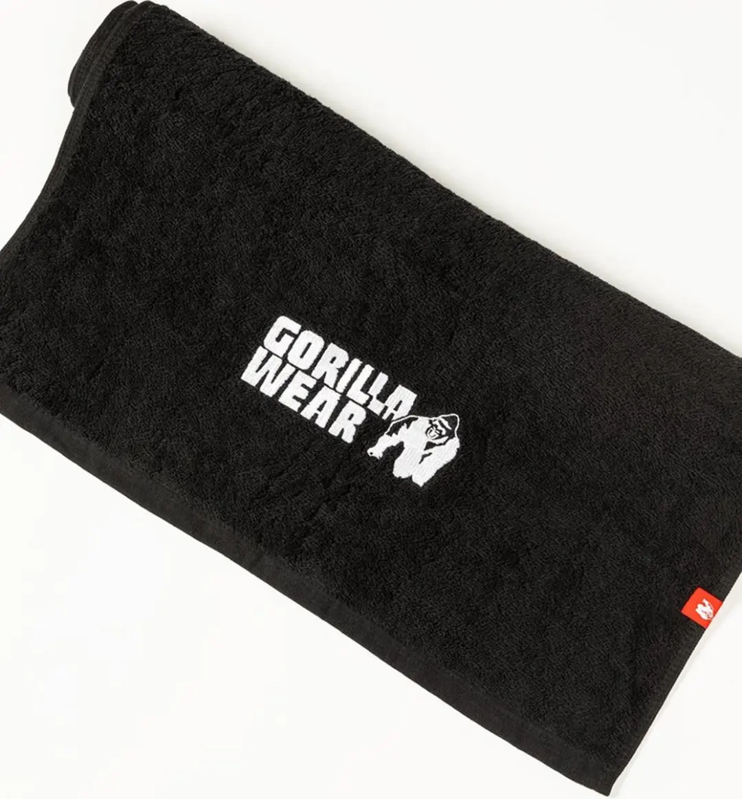 Gorilla Wear Zip Pocket Handdoek - Zwart - afbeelding 2 van 6