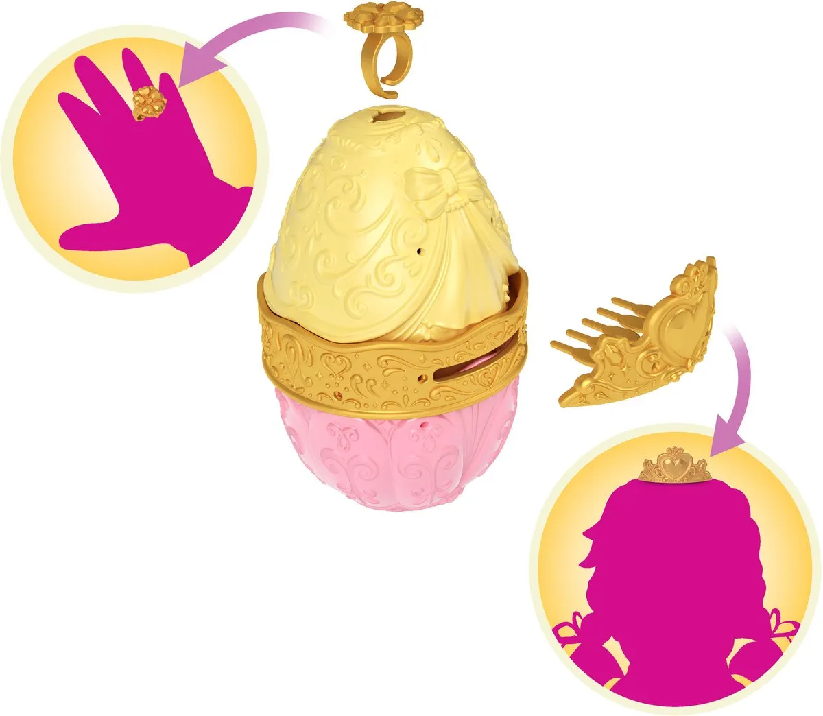 Disney Princess Paaseieren Assortiment - Meerkleurig