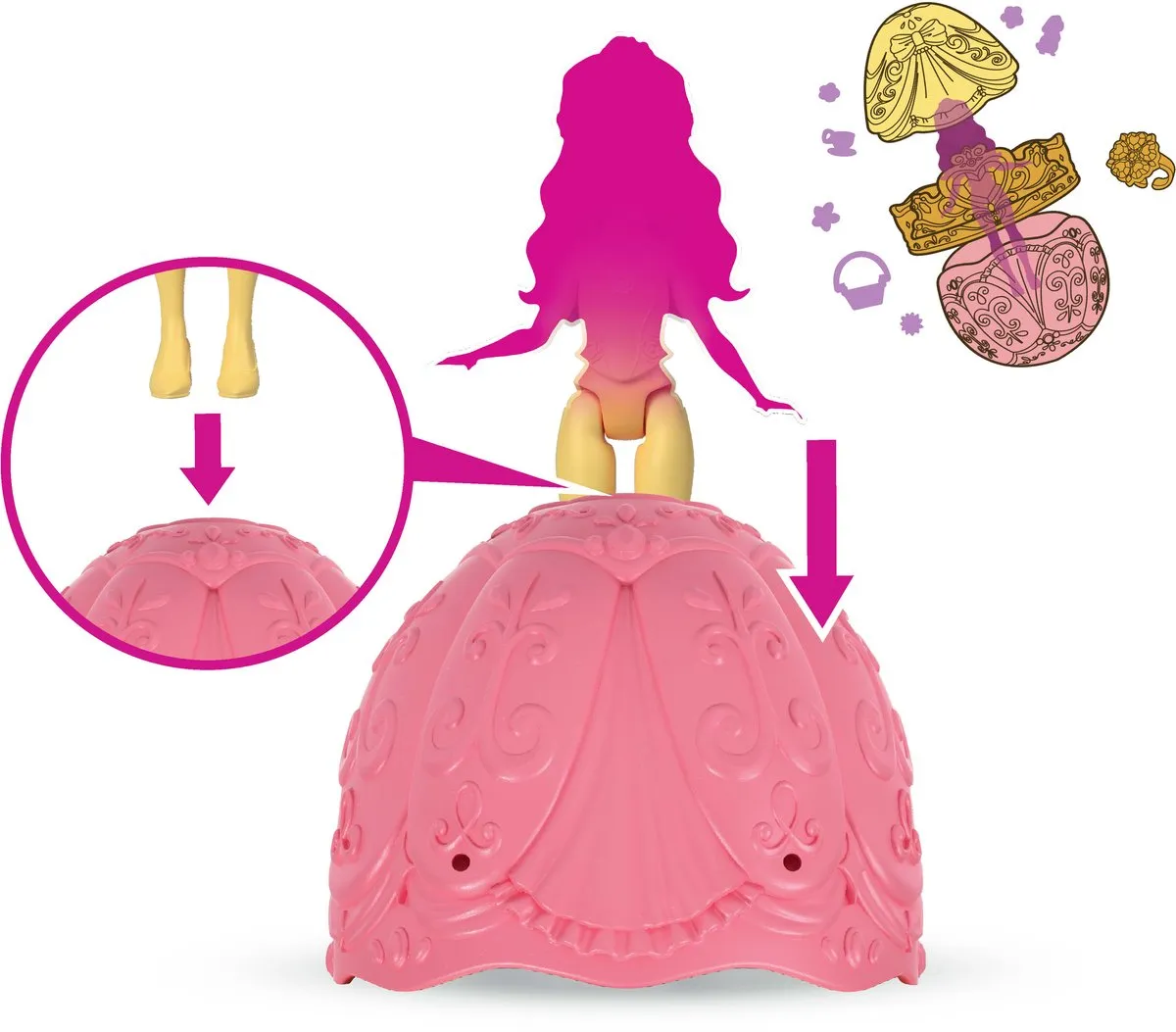 Disney Princess Paaseieren Assortiment - Meerkleurig