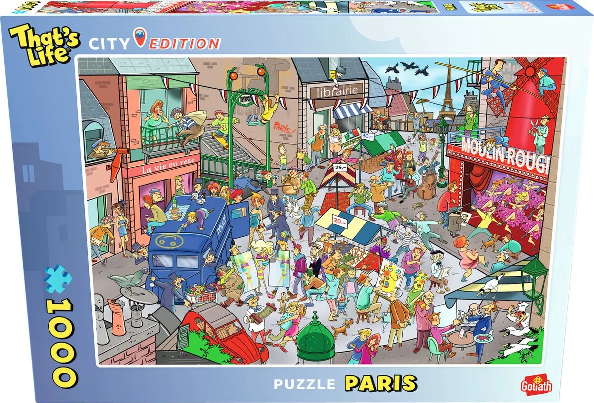 Goliath That's Life Parijs Legpuzzel 1000 Stuks