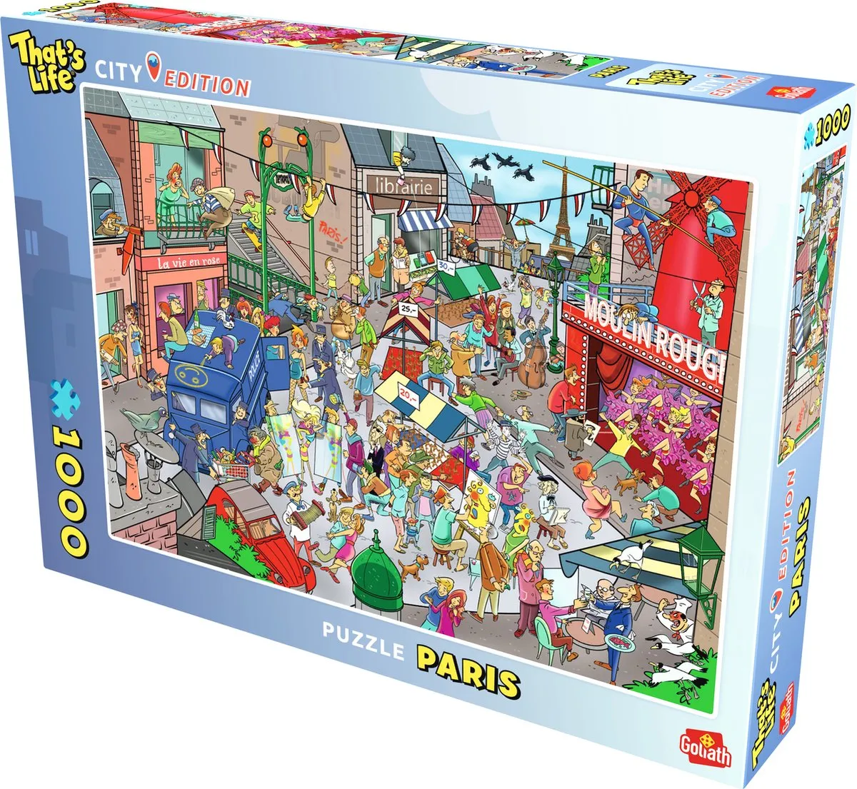 Goliath That's Life Parijs Legpuzzel 1000 Stuks - 68x48cm - Multicolor