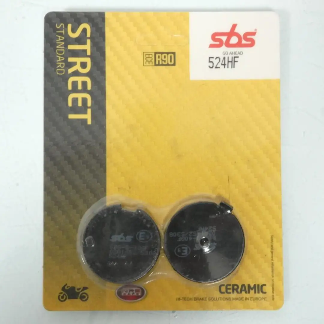 SBS Plaquette de frein 524HF Hyosung 125 GA Cruise - Zwart - afbeelding 2 van 2