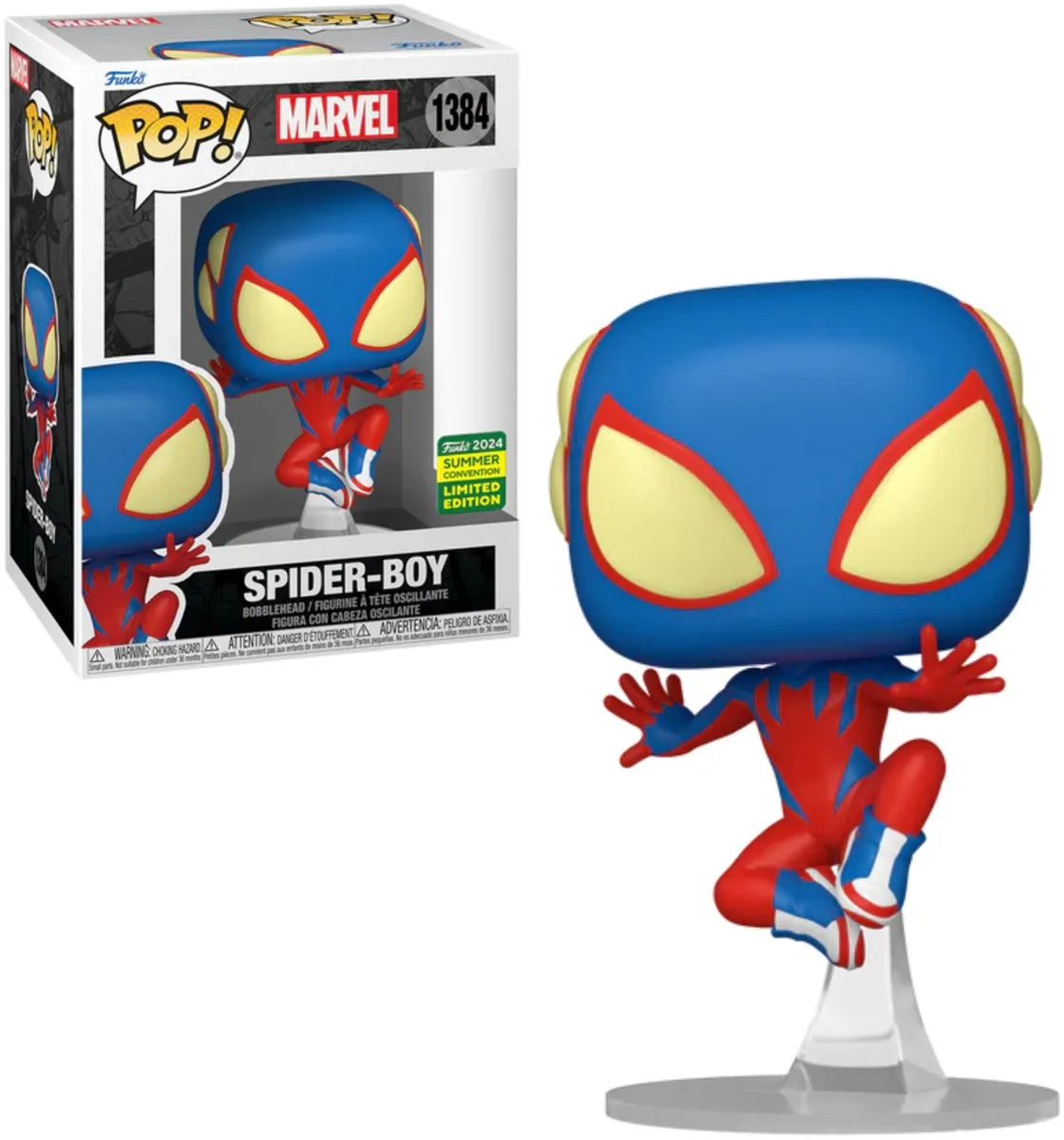 Funko POP! Spider-Boy -1384 Marvel SDCC 2024 Exclusief