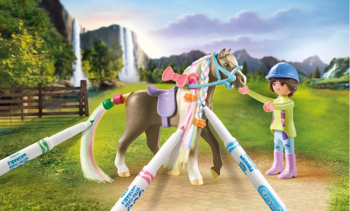 Playmobil Horses of Waterfall Paardenset 71640 - Multicolor