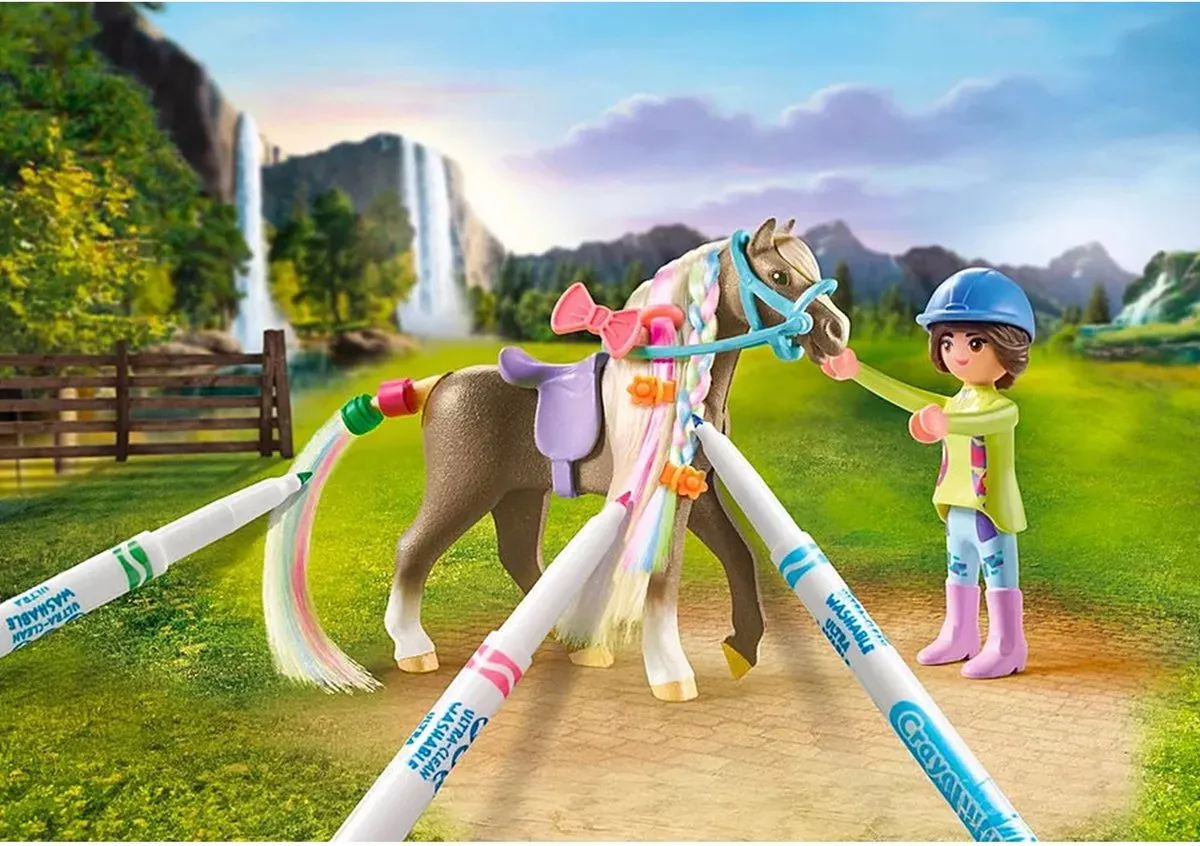Playmobil Horses of Waterfall Paardenset 71640 - Multicolor