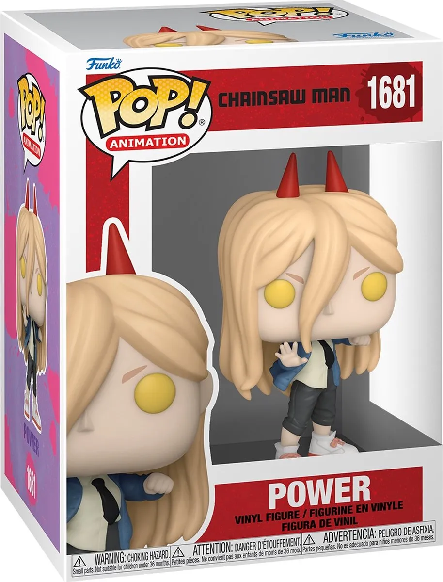 Funko Chainsaw Man Power Pop! - 0889698803236 - Meerkleurig
