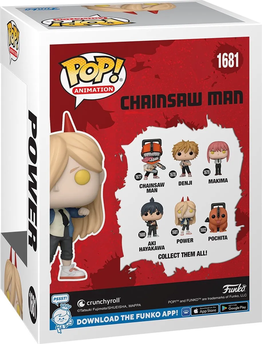 Funko Chainsaw Man Power Pop! - 0889698803236 - Meerkleurig
