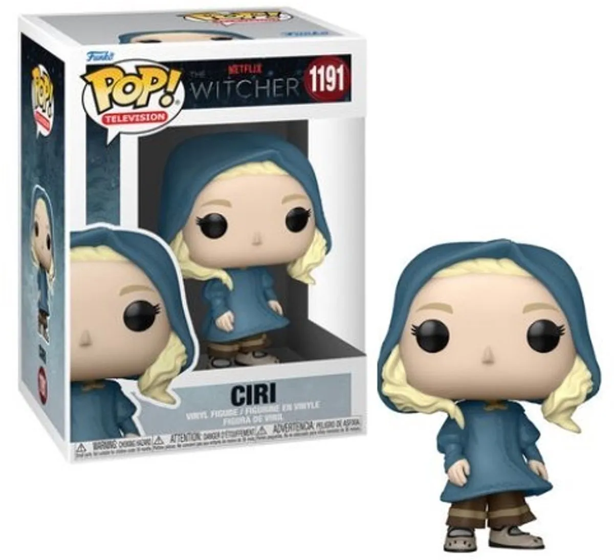 Funko Pop! The Witcher Ciri FK57813 - Bonte kleuren - afbeelding 6 van 6