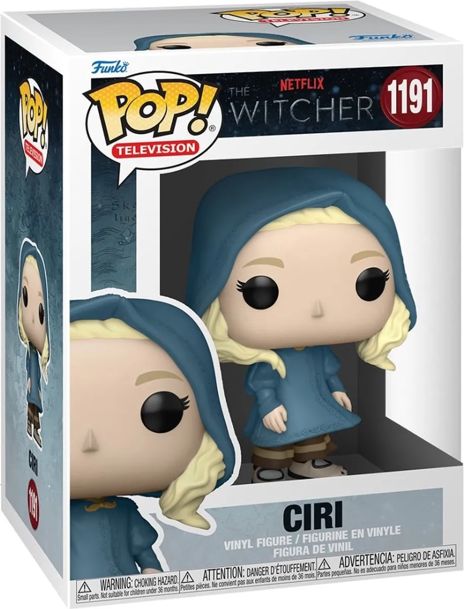 Funko Pop! The Witcher Ciri FK57813 - Bonte kleuren