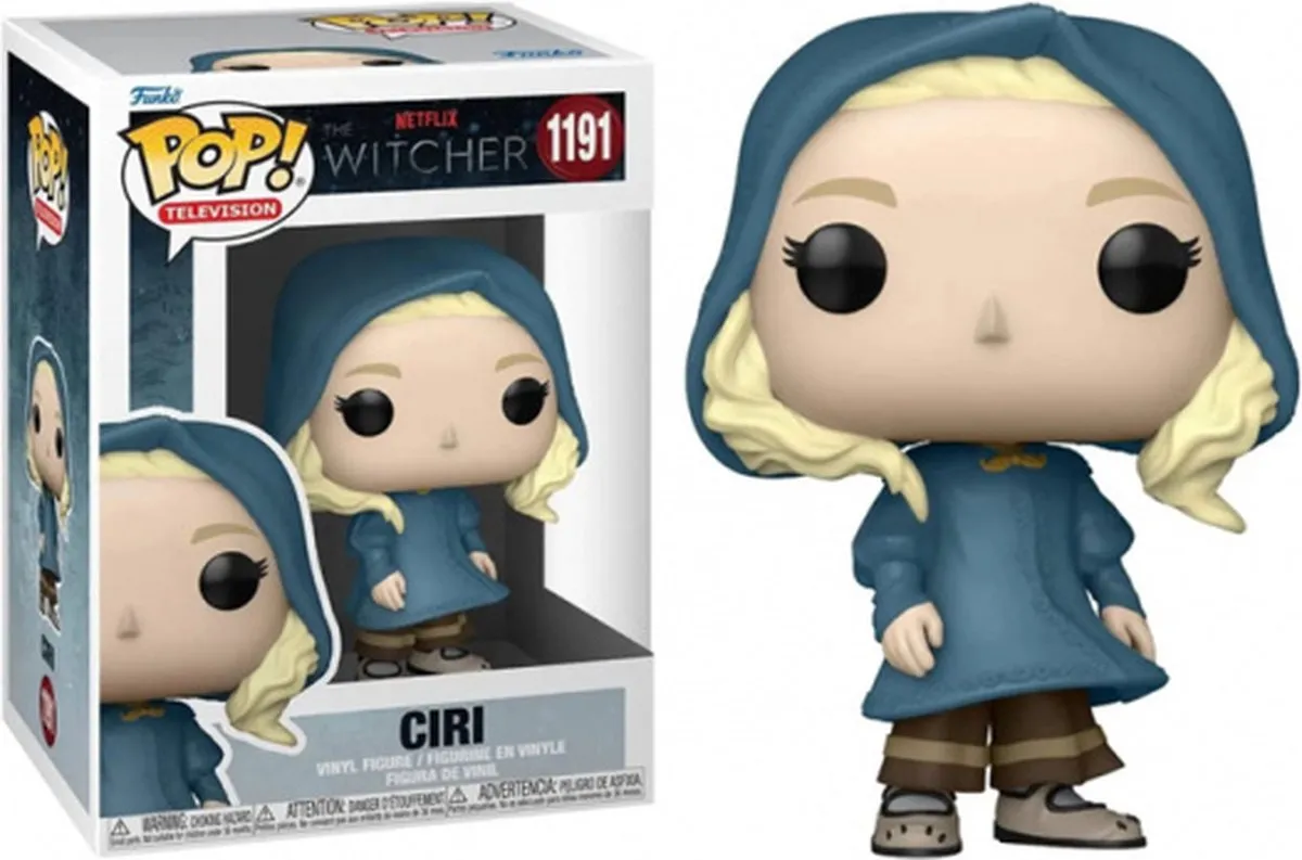 Funko Pop! The Witcher Ciri FK57813 - Bonte kleuren
