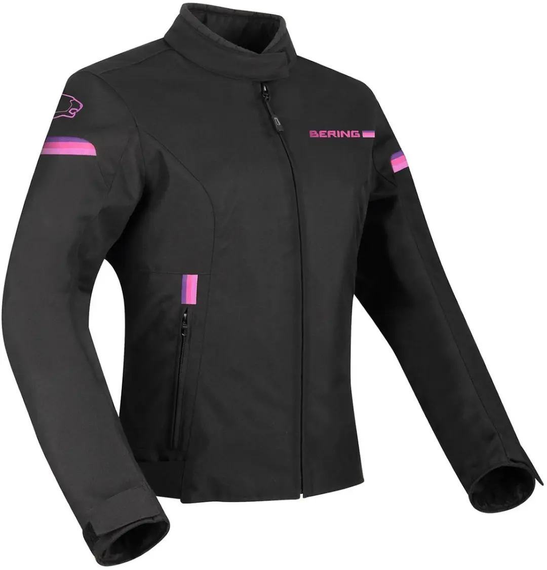 Bering Lady Riva Jas Zwart Fuchsia