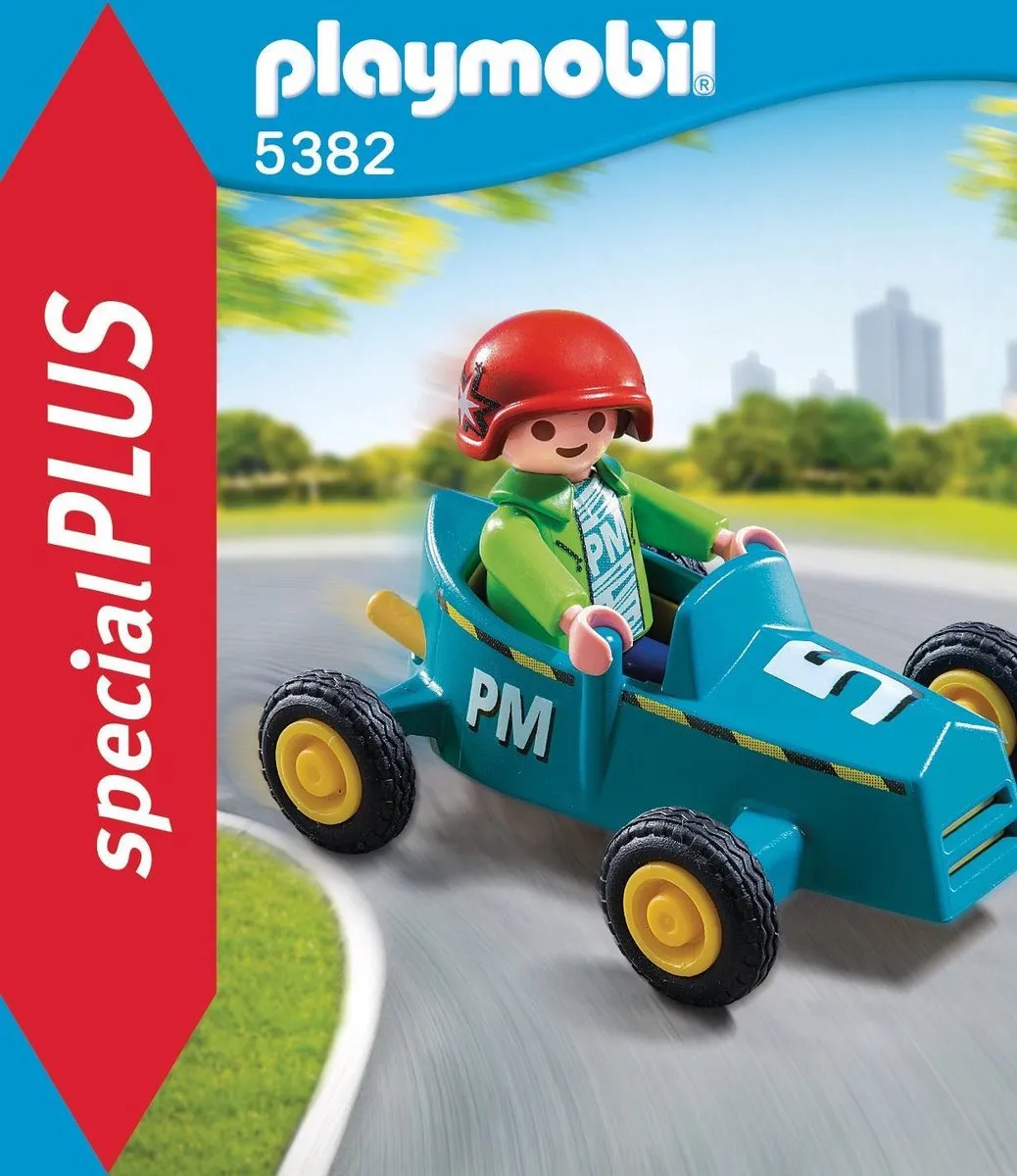 Playmobil Jongen met Cart 5382 - Multicolor - afbeelding 6 van 6