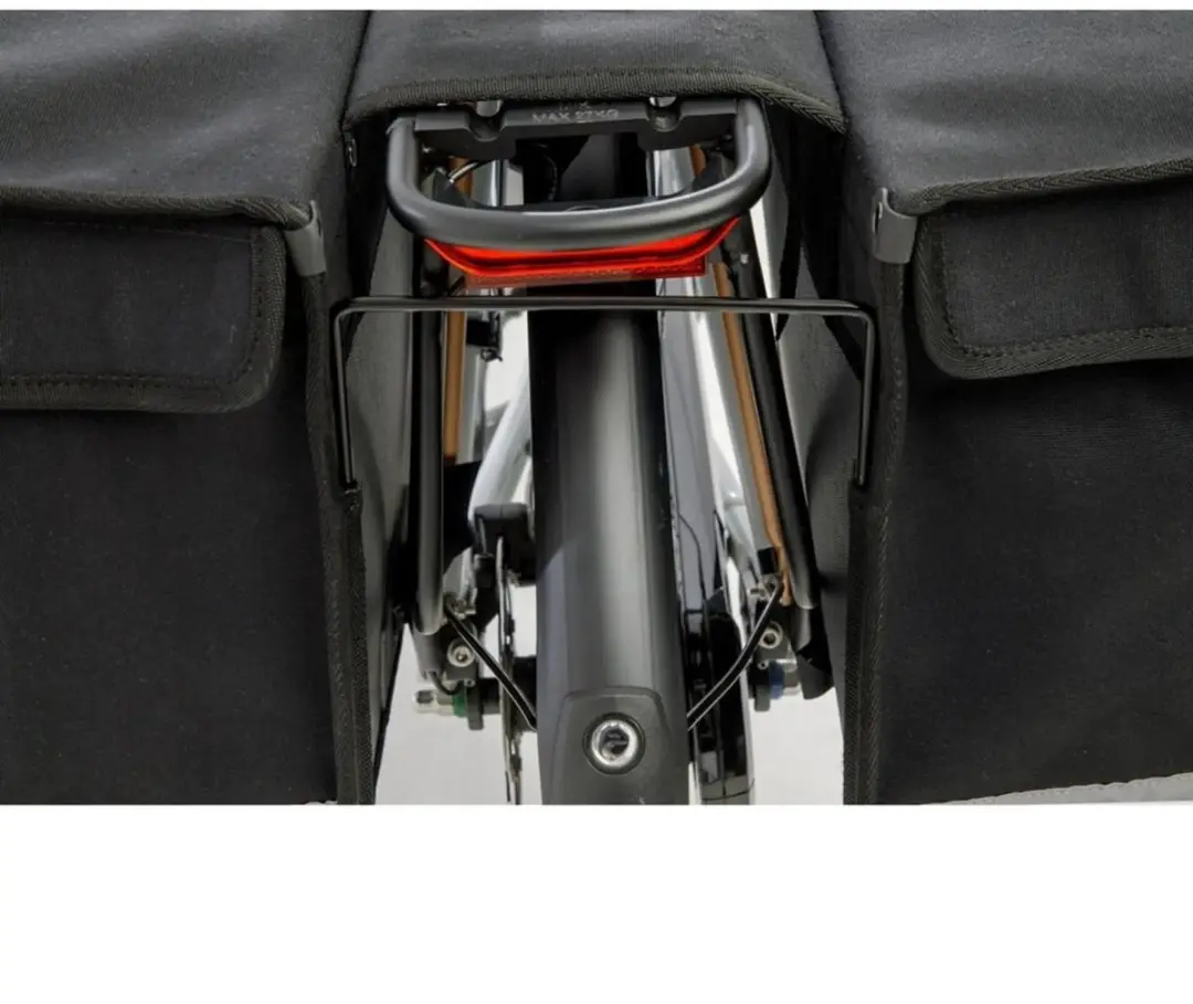 New Looxs Double Pannier Deluxe Fietstas 46L - Zwart - afbeelding 4 van 6