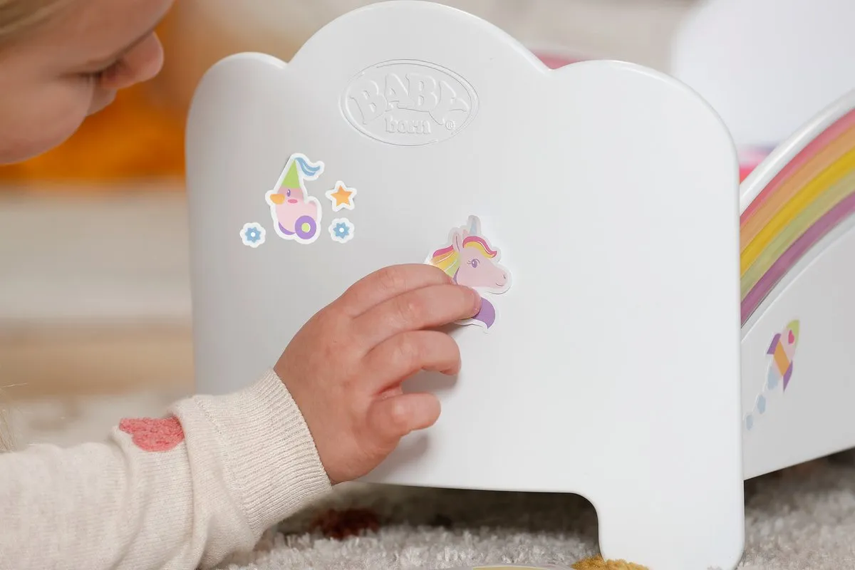 Baby Born Regenboogbed 835999 - Multikleur