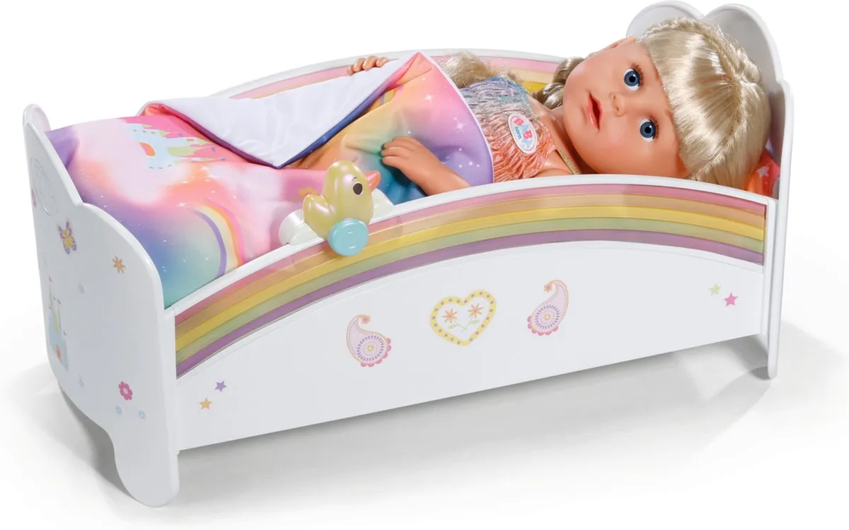 Baby Born Regenboogbed 835999 - Multikleur
