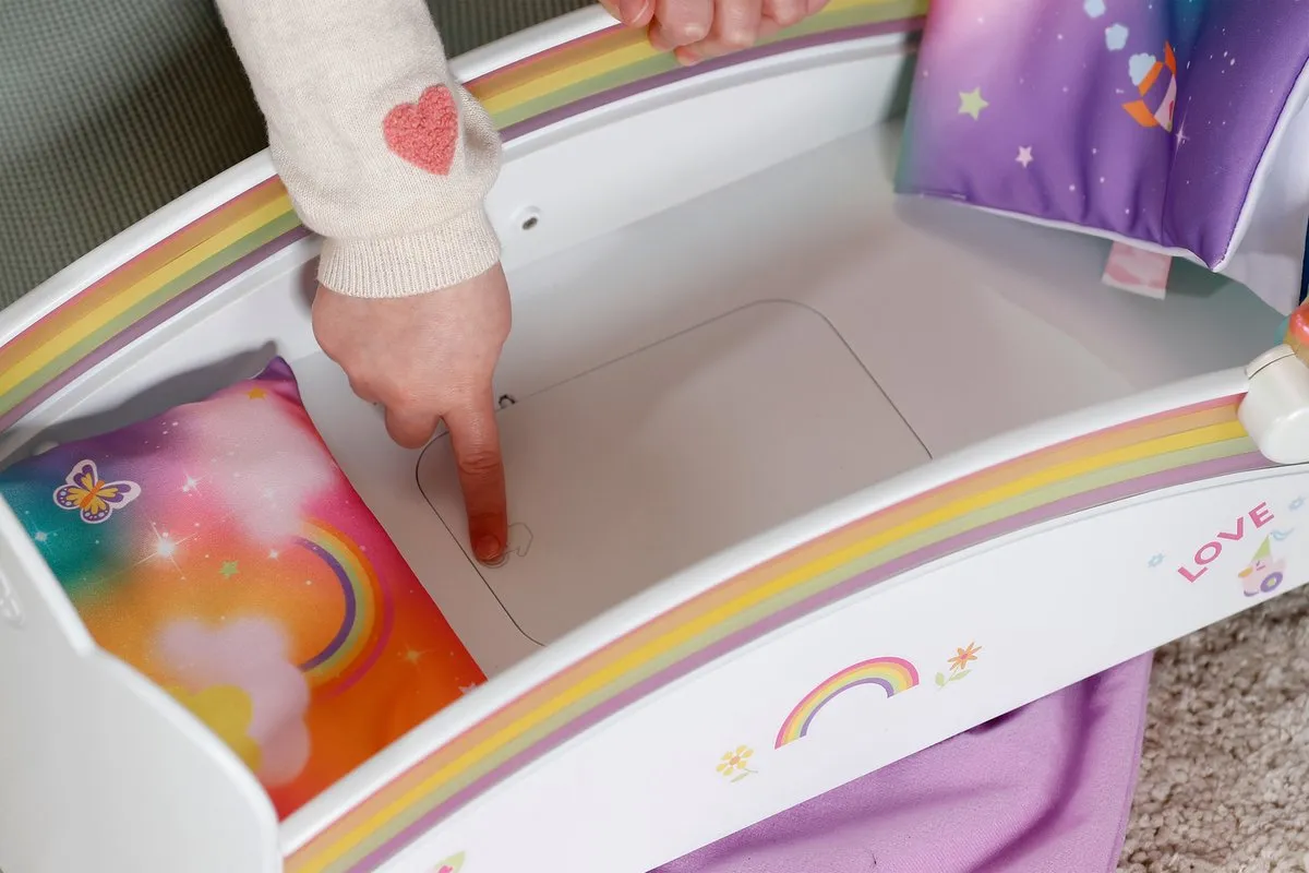 Baby Born Regenboogbed 835999 - Multikleur