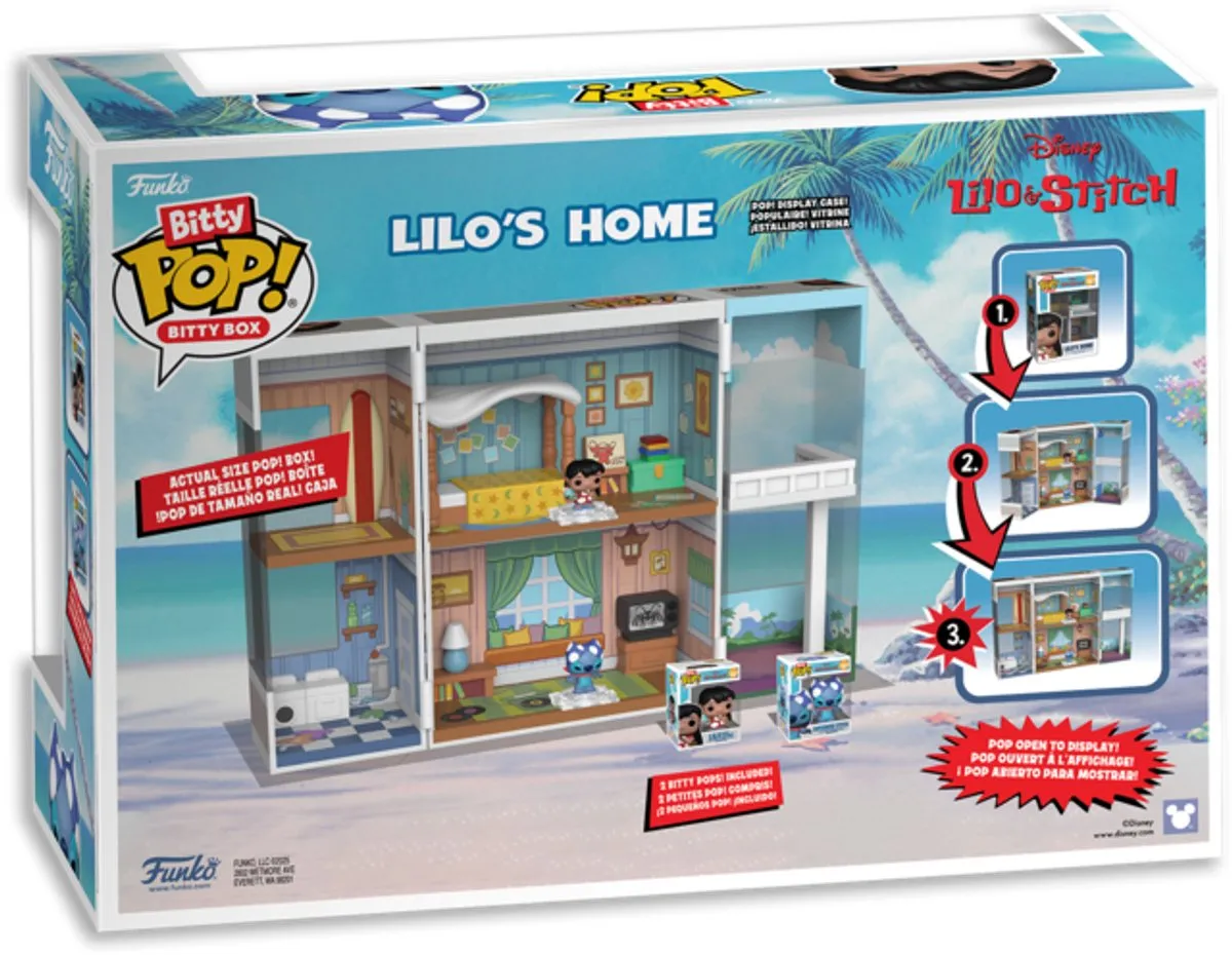 Funko Bitty Pop! Lilo & Stitch Disney Lilo's Home - 0889698855365