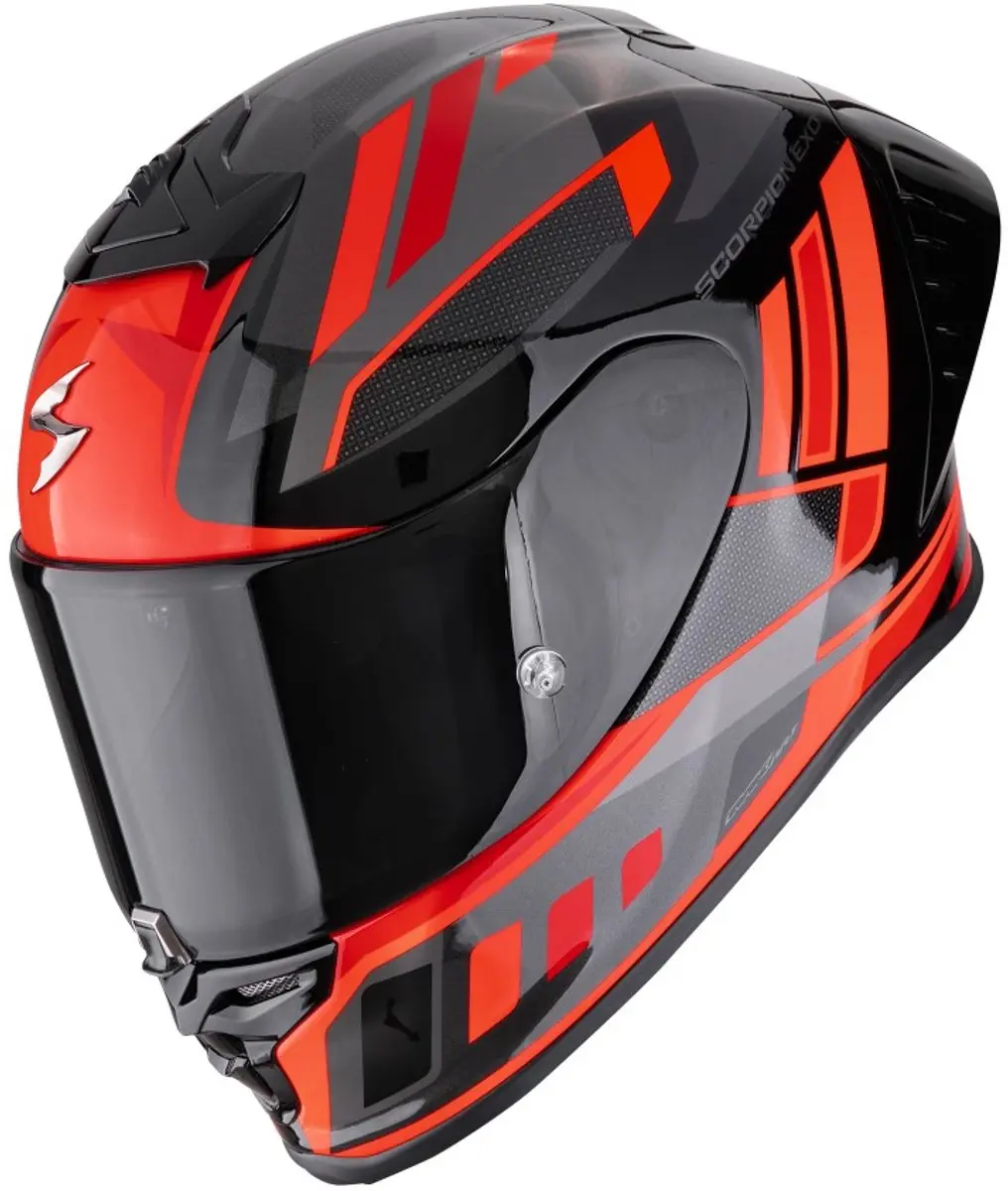Scorpion EXO-R1 Evo II Vital Black Silver Red