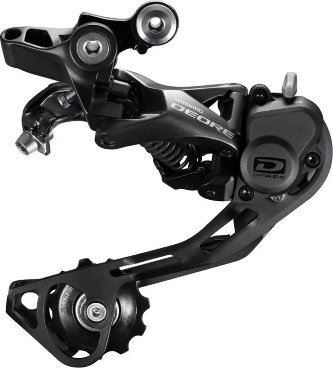 Shimano Deore M6000 Achterderailleur 10s - Zwart - afbeelding 2 van 3