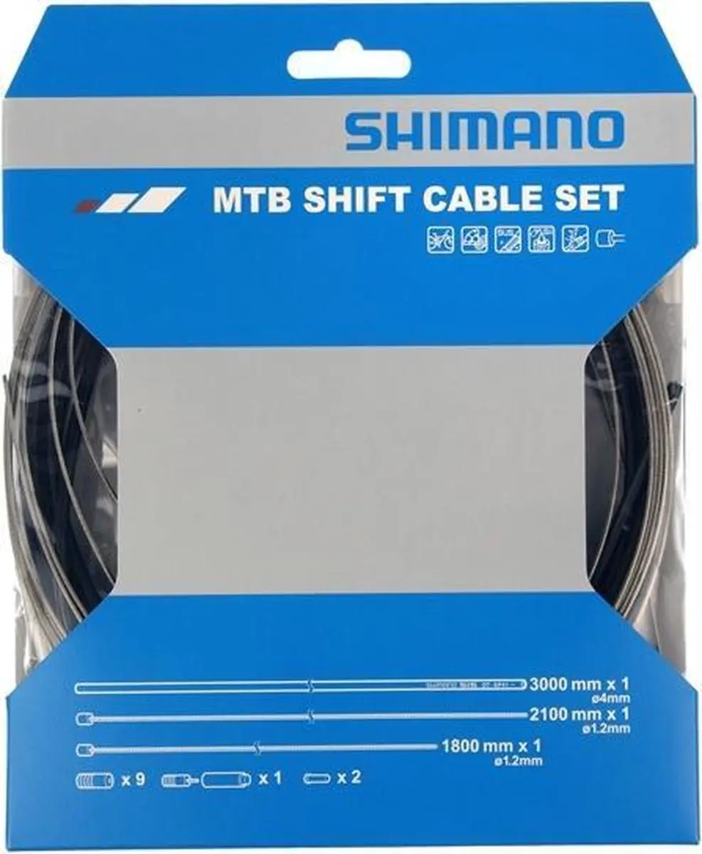 Shimano Versnellingskabelset 3000mm MTB