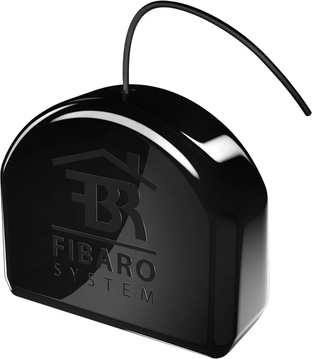 Fibaro Double Smart Module Z-Wave Plus - Potentiaalvrij - Zwart - afbeelding 3 van 6