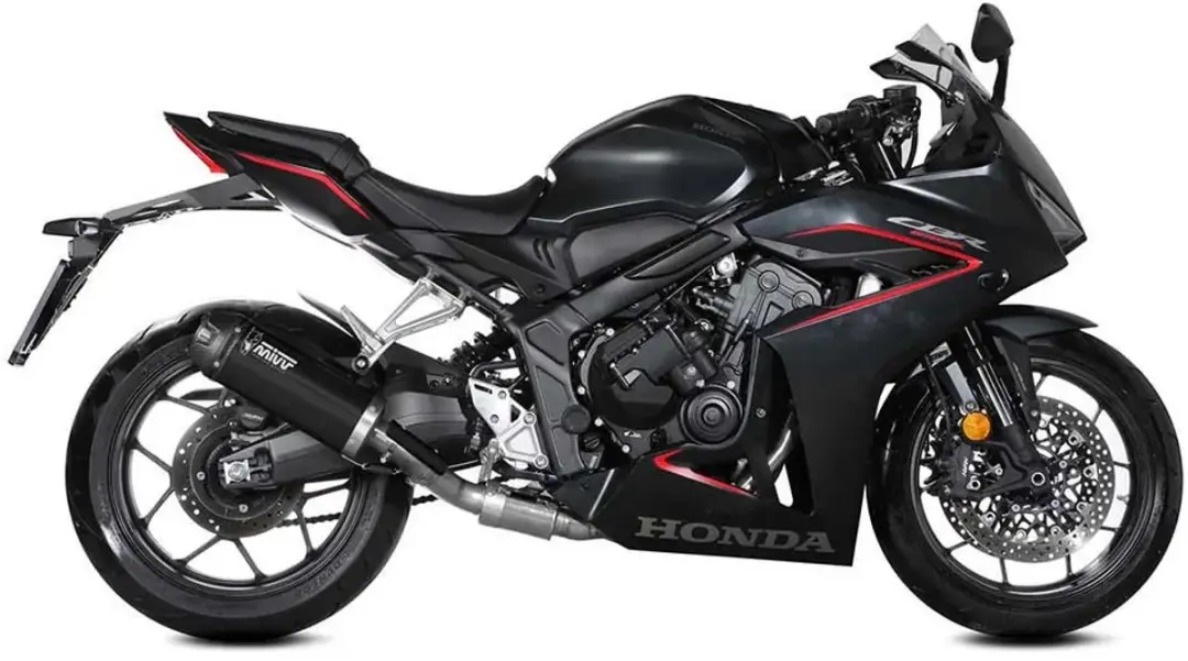 Mivv AK-1 Honda CBR 650R 2024-2025 Uitlaatsysteem - Zilver