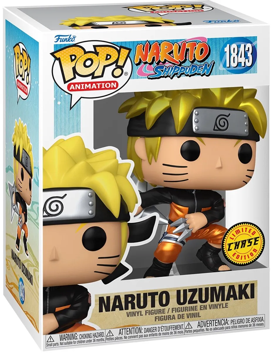 Funko Pop Naruto Uzumaki - Anime figuur - 9,5 cm - Vanaf 3 jaar - 1843
