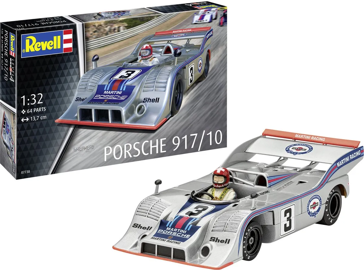 Revell Porsche 917/10 Modelbouwpakket 1:32 - Multi